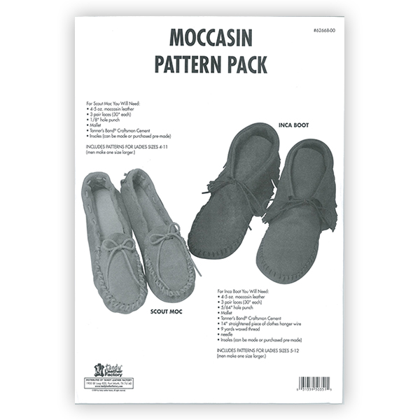 특가판매62668-00 Moccasin Pattern Pack