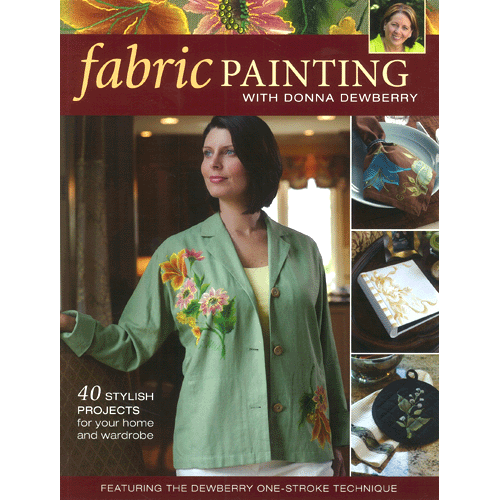 [특가판매]Fabric Painting with Donna Dewberry(직물페인팅)