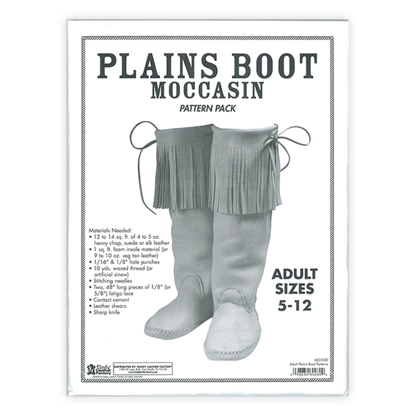 특가판매6035-00 Adult Plains Boot Moc Pattern Pack