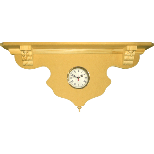 로즈말링선반시계(시계부속포함)
