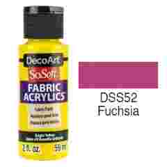 SoSoft Fabric Color-2oz(59ml)-DSS52-FUCHSIA