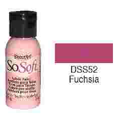 SoSoft Fabric Color-1.15oz(29.6ml)-DSS52-Fuchsia