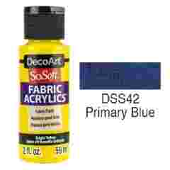 SoSoft Fabric Color-2oz(59ml)-DSS42-PRIMARY BLUE