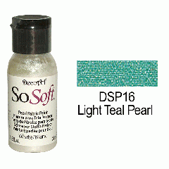 SoSoft Fabric Color-1.15oz(29.6ml)-DSP16-Light Teal Pearl