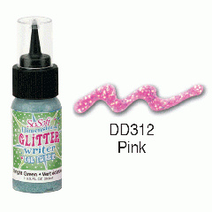 SoSoft Dimensional Writers 1oz(29.6ml)-DD312 Pink Glitter