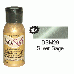 SoSoft Fabric Color-1.15oz(29.6ml)-DSM29-Silver Sage