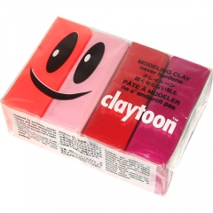 [특가판매]Claytoon 4 Color Set 1LB(453g)-Pretty