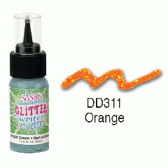SoSoft Dimensional Writers 1oz(29.6ml)-DD311 Orange Glitter