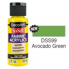SoSoft Fabric Color-2oz(59ml)-DSS99-Avocado Green