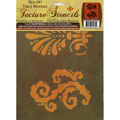 TS12 Texture Stencils - Retro Chic Art Deco Motif
