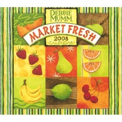 USA-2008 달력 (US-124:Debbie Mumm Market Fresh)[특가상품]
