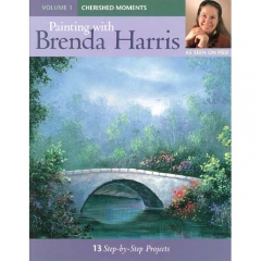 [특가판매]Painting with Brenda Harris Volume 1:, Cherished Moments By Brenda Harris