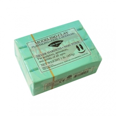 [특가판매]Plastalina(칼라유점토) 1 LB(453g)-Pastel Green