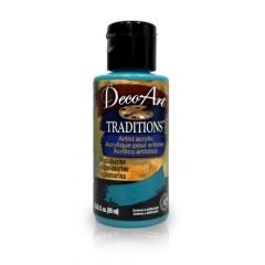 DecoArt Traditions Acrylic Paint-DAT29: Aquamarine-3oz(90ml)