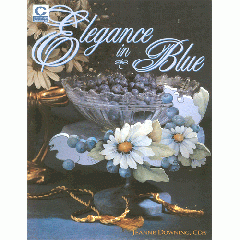 [특가판매]Elegance in Blue by Jeanne Downing, CDA /Oils