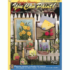 [특가판매]DVD-8 Garden Flowers: You Can Paint by Gerry Klein