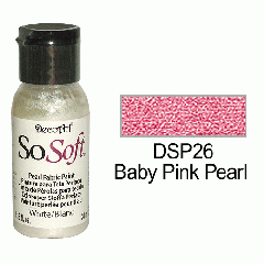 SoSoft Fabric Color-1.15oz(29.6ml)-DSP26-Baby Pink Pearl