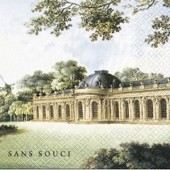 24L011 - Schloss Sanssouci 넵킨페이퍼(20매)
