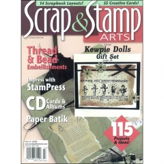Scrap & Stamp Arts - March 2006[특가판매]