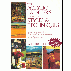 [특가판매]Acrylic Painter`s Book of Styles and Techniques-Edited by Rachel Rubin Wolf