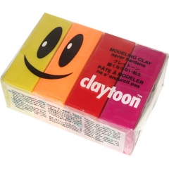 [특가판매]Claytoon 4 Color Set 1LB(453g)-Hot