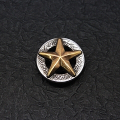 11373-38 3-D Texas Star Concho 1`` (2.5 cm)