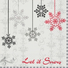 611250-Let it Snow Grey 넵킨페이퍼(20매)
