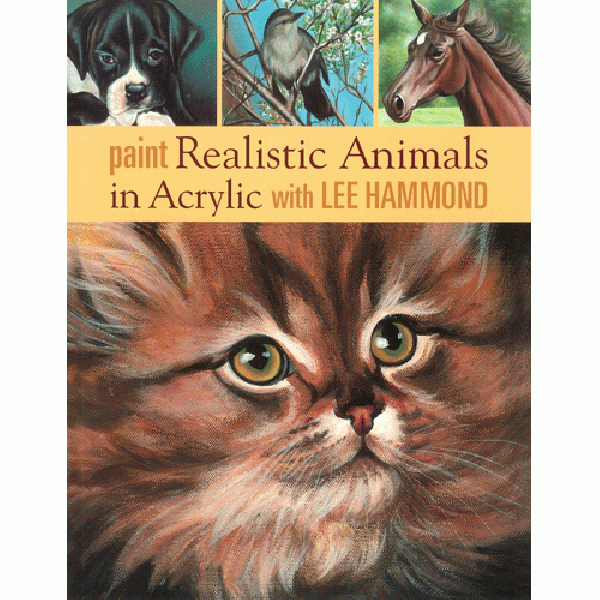 [특가판매]Paint Realistic Animals in Acrylic with Lee Hammond