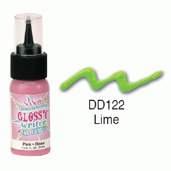 SoSoft Dimensional Writers 1oz(29.6ml)-DD122 Lime Glossy