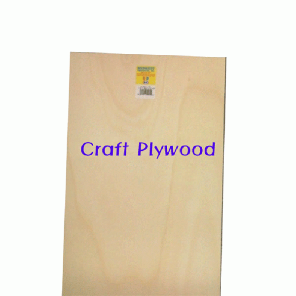 5324 Craft Plywood 9x150x300mm-3개 Pack