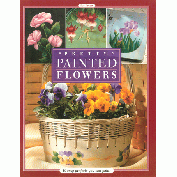 [특가판매]Pretty Painted Flowers By Sue Pruett